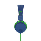 JBuddies Studio On-Ear Kids Wired Type-C Headphones Blue/Green