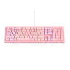 Nightfall Full-Size Wired Gaming Keyboard Pink