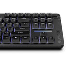 Midnight Full-Size Wired Gaming Keyboard Black