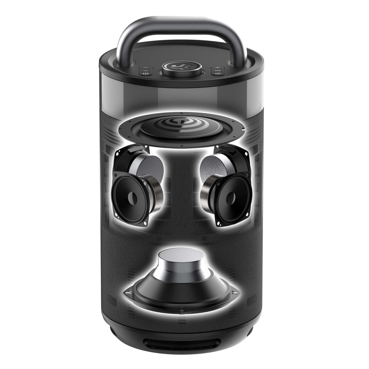Epic Party Portable Bluetooth Speaker Black