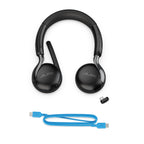 GO Work Wireless On-Ear Headset Gen 3 Black