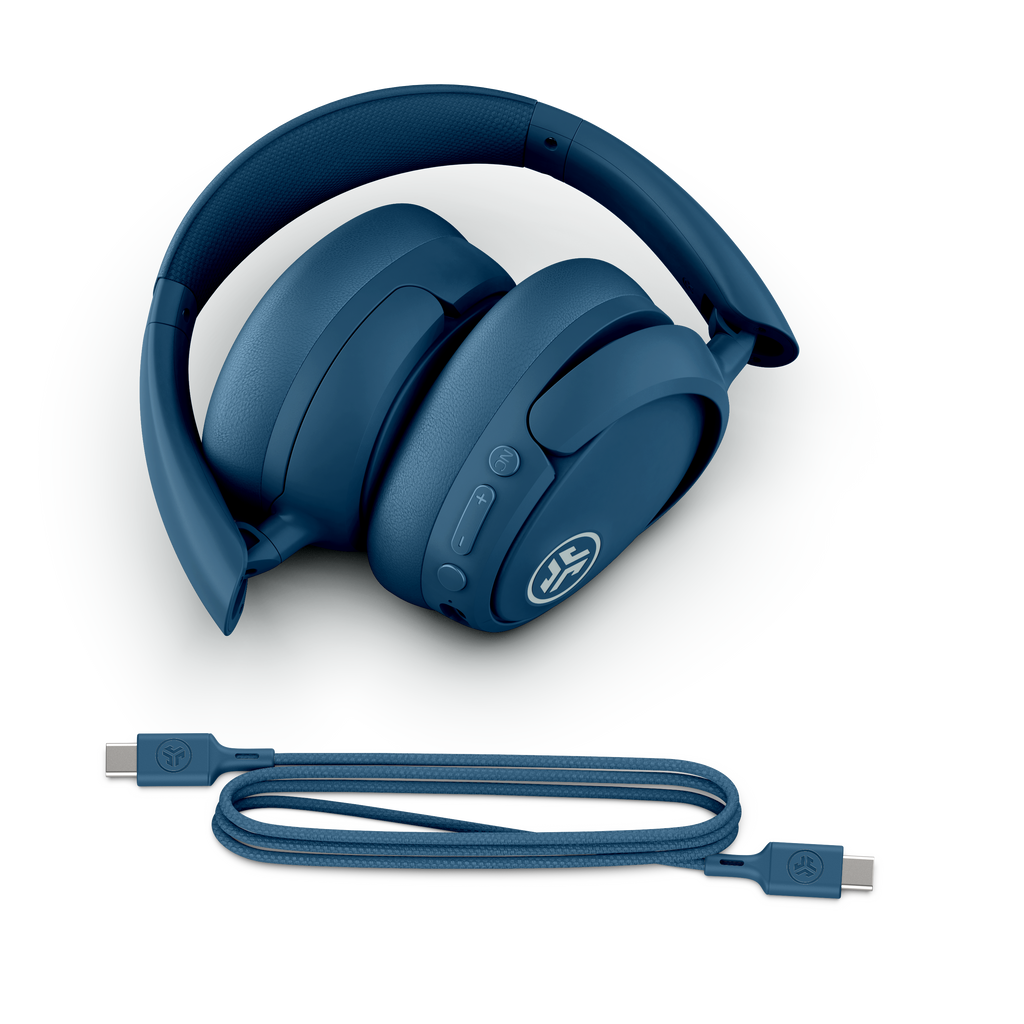 JBuds Lux ANC Headphones Navy