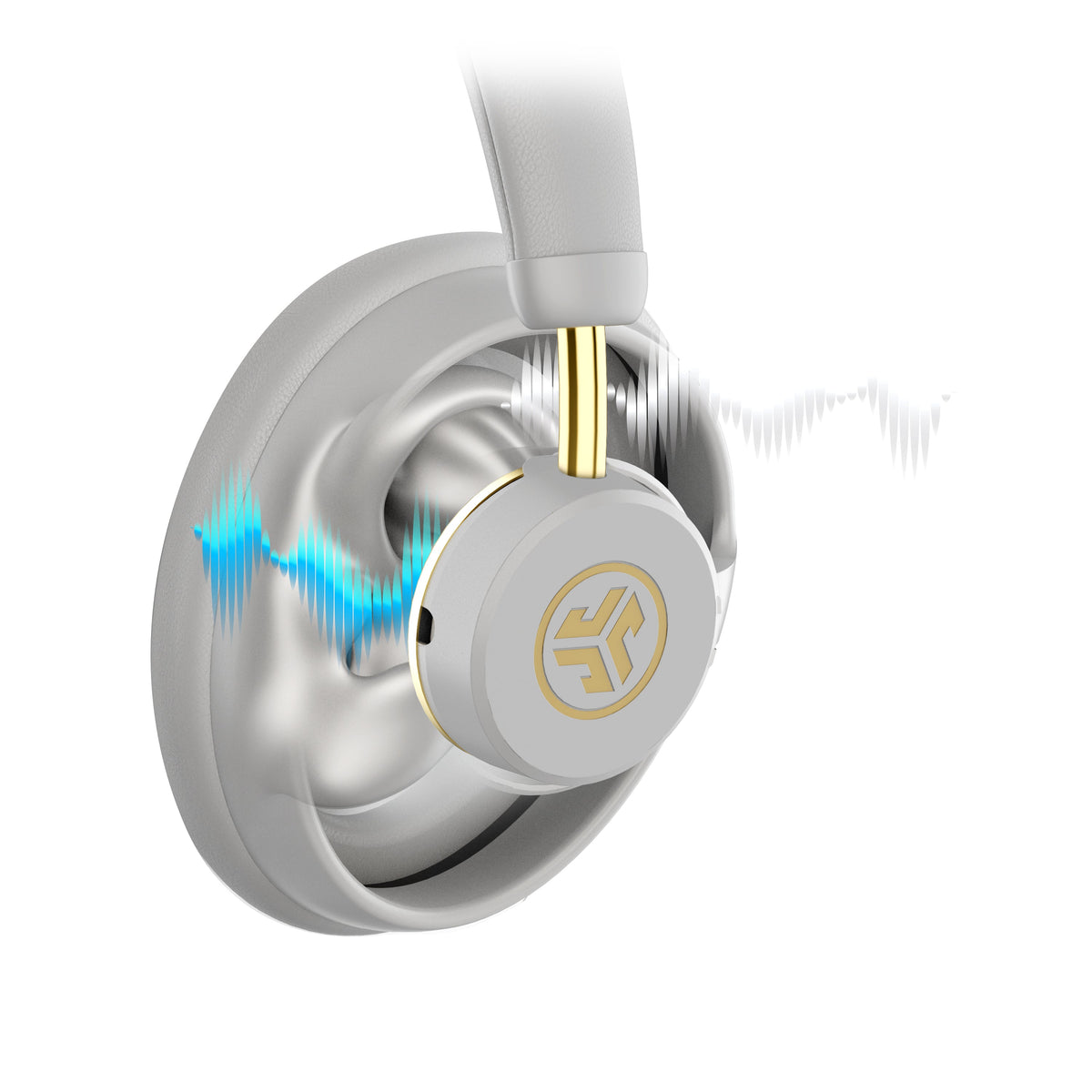 JBuds Open Headphone Open-Ear Wireless Headphones Cloud