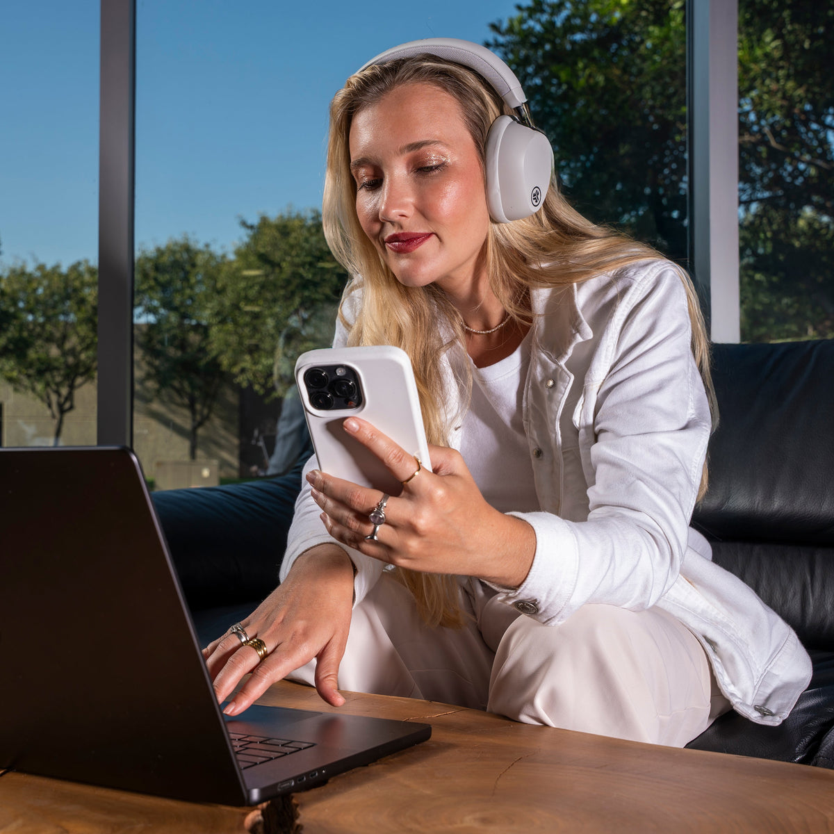 Epic Lux Lab Edition ANC Over-Ear Headphones Cloud