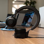 Epic Work ANC Wireless On-Ear Headset Black