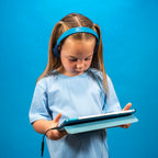 JBuddies Pop Wired Kids Headphones Blue
