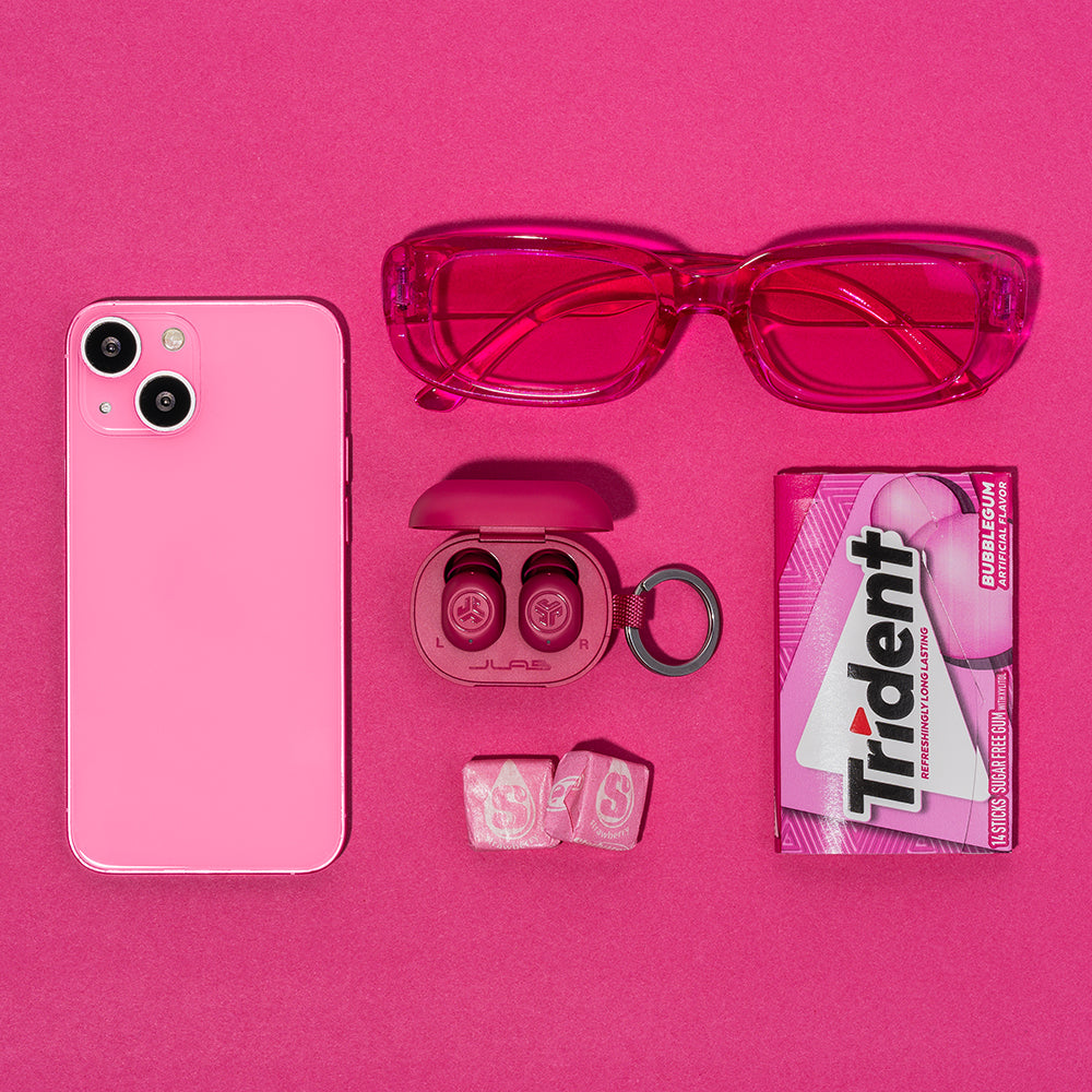 JBuds Mini True Wireless Earbuds Pink