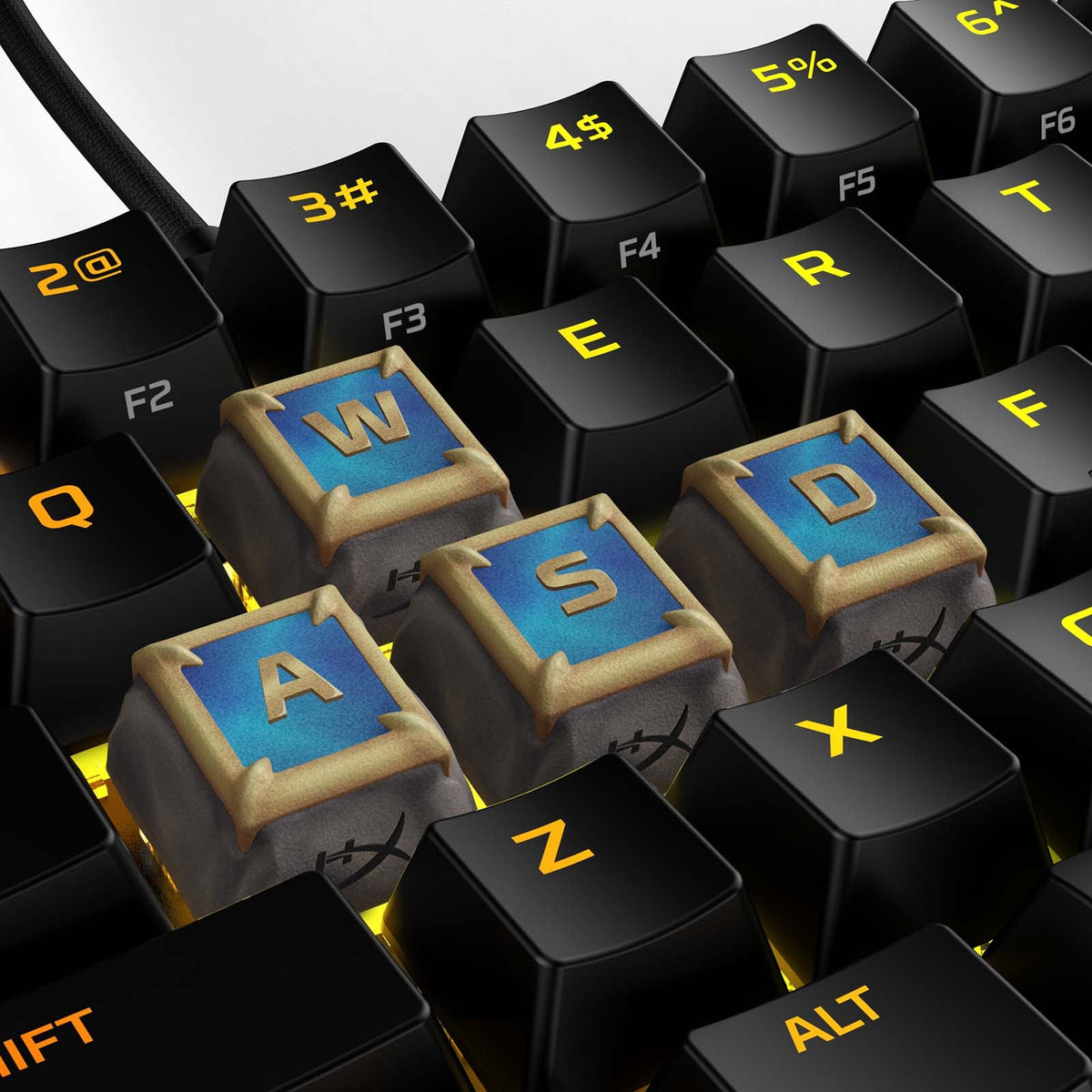 HX3D Keycaps - RPG Movement Set