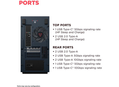 OMEN 35L Gaming Desktop GT16-0080t PC, Windows 11 Home, Intel® Core™ i7, 32GB RAM, 1TB SSD, NVIDIA® GeForce RTX™ 5060, Valorant Limited Edition