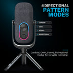 Epic Talk USB Microphone White