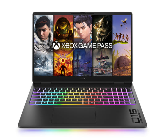 HyperX OMEN MAX 16 inch Gaming Laptop PC 16, Windows 11 Home, 16", Intel® Core™ Ultra 7, 32GB RAM, 1TB SSD, NVIDIA® GeForce RTX™ 5080, 2.5K, Shadow black
