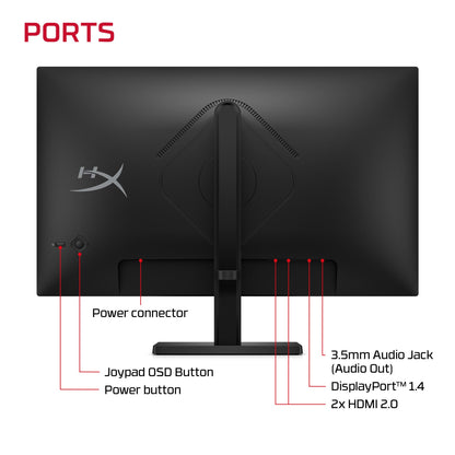 HyperX OMEN 23.8 inch FHD 180Hz Gaming Monitor - OMEN 24 G2