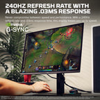 27-Inch QHD OLED Gaming Monitor with 240Hz Refresh Rate