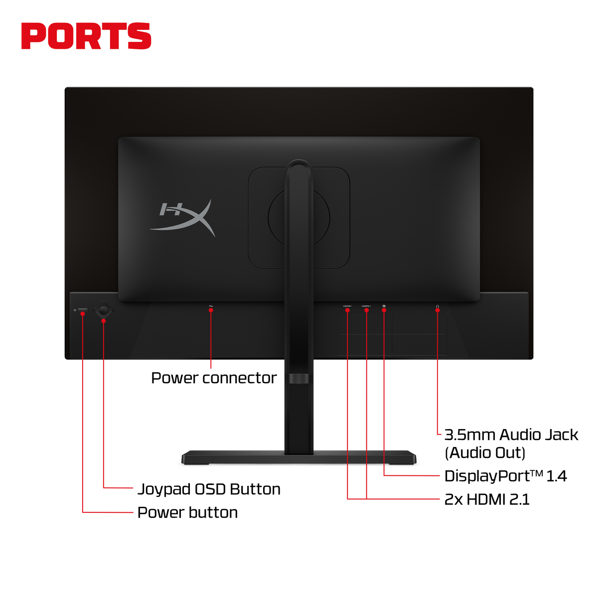 HyperX OMEN OLED 27 inch QHD 240Hz Gaming Monitor - OMEN OLED 27q