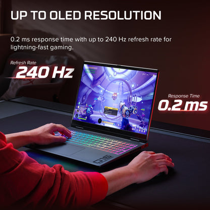 HyperX OMEN MAX 16 inch Gaming Laptop PC 16, Windows 11 Home, 16", Intel® Core™ Ultra 9, 32GB RAM, 2TB SSD, NVIDIA® GeForce RTX™ 5090, 2.5K, Shadow black