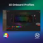 75% Mechanical Gaming Keyboard with RGB Lighting