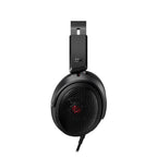 Open-Back Gaming Headset with Adjustable Headband