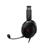 Open-Back Gaming Headset with Adjustable Headband