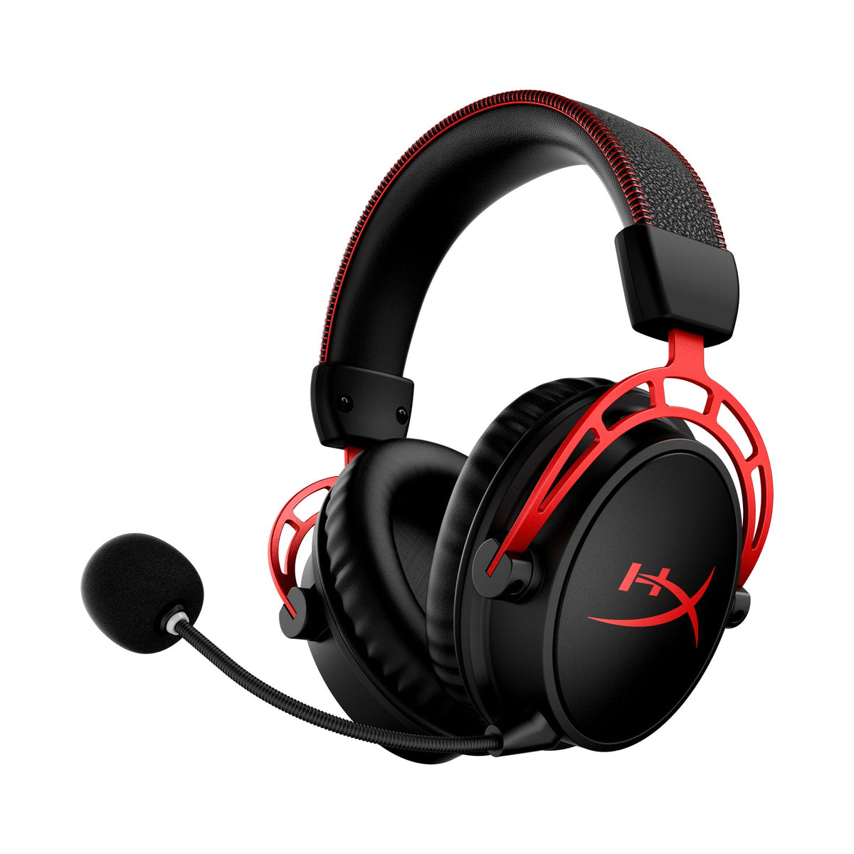 HyperX Bundle - Cloud Alpha Wireless Headset, Rubber Keycaps