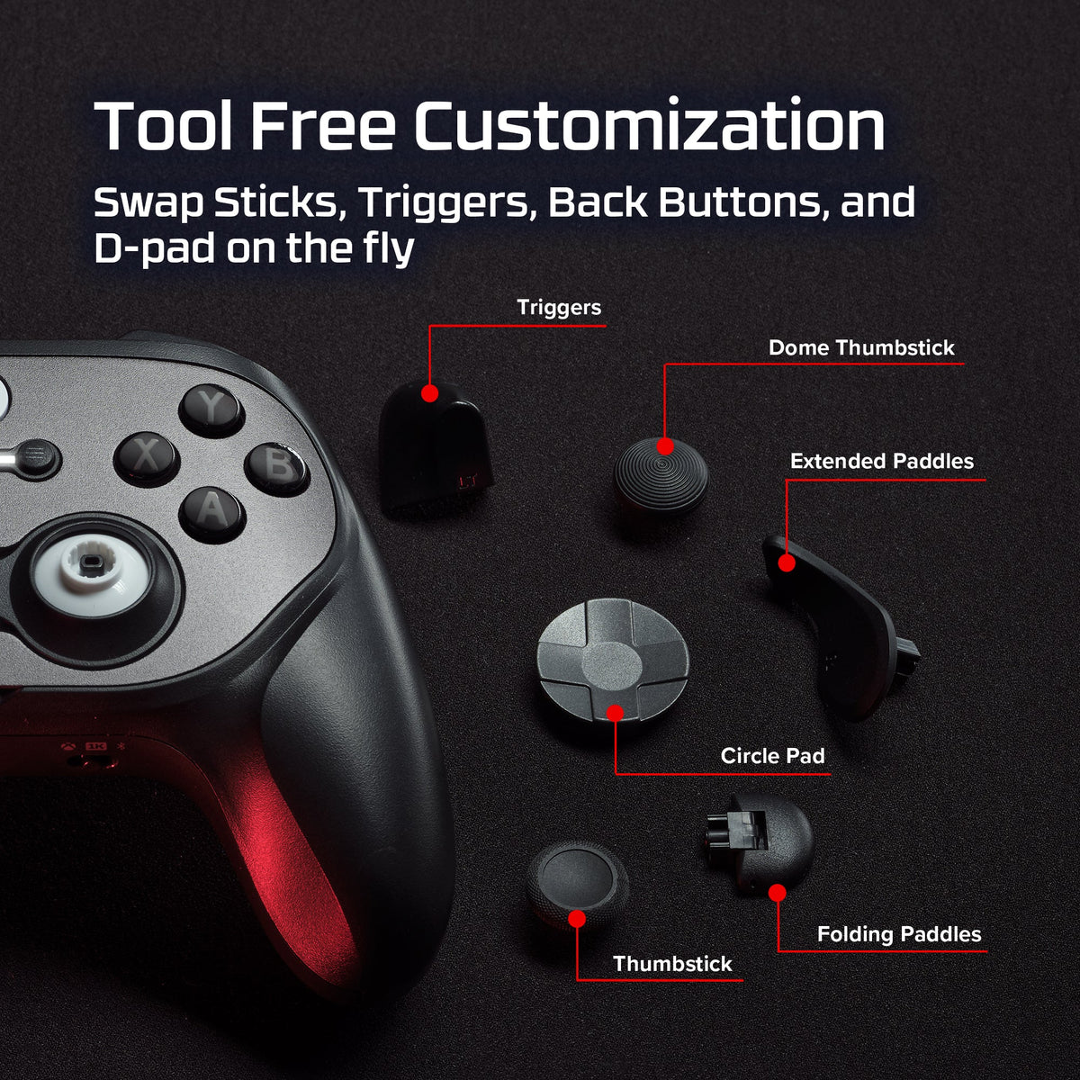 HyperX Clutch Talon – Wireless Gaming Controller - Xbox