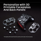 Wireless Gaming Controller with Hall Effect Sticks and Bluetooth Connectivity