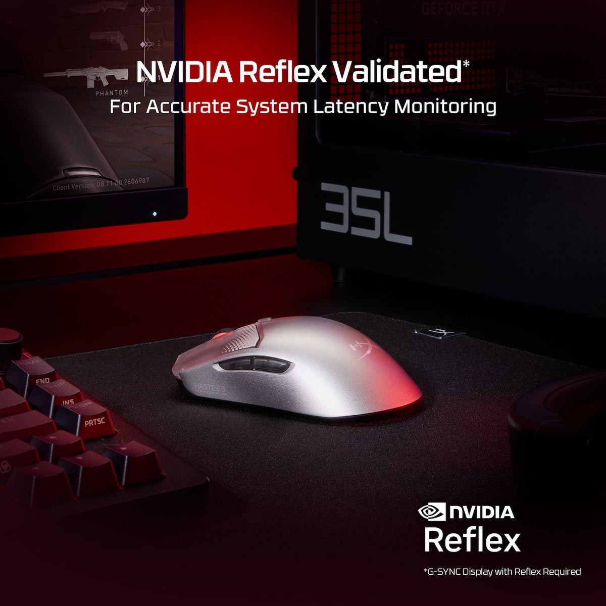 HyperX Pulsefire Haste 2 S – Wireless Gaming Mouse