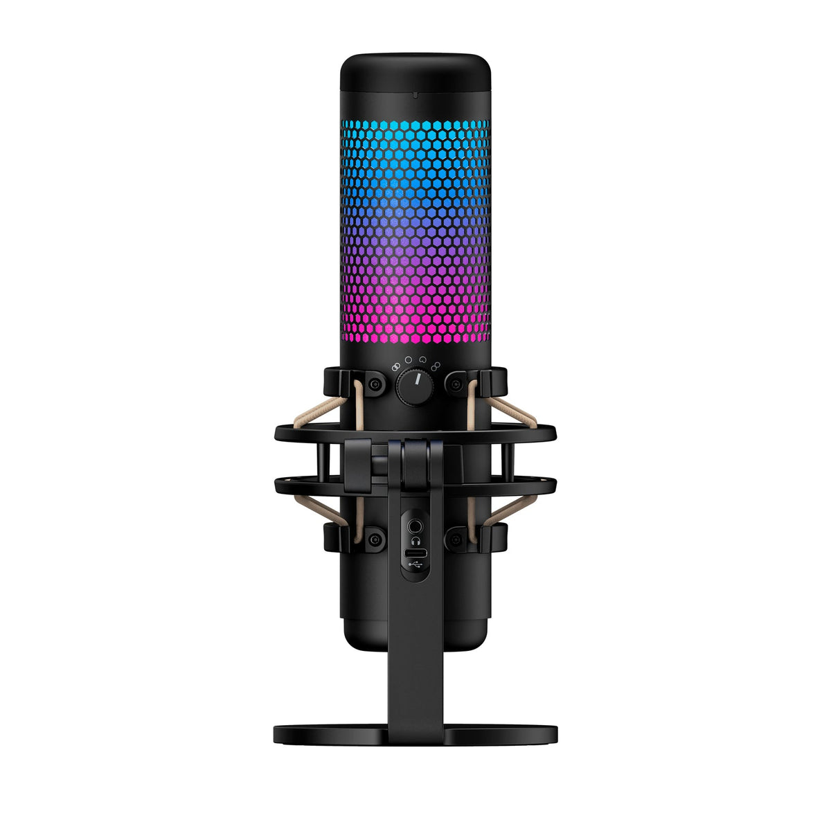 HyperX QuadCast S – USB Microphone – RGB Lighting