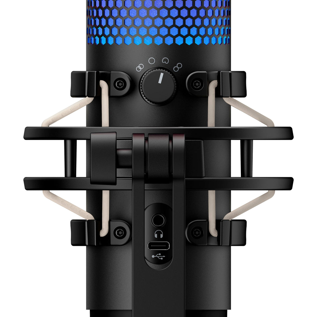 HyperX QuadCast S – USB Microphone – RGB Lighting