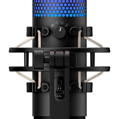 HyperX QuadCast S – USB Microphone – RGB Lighting